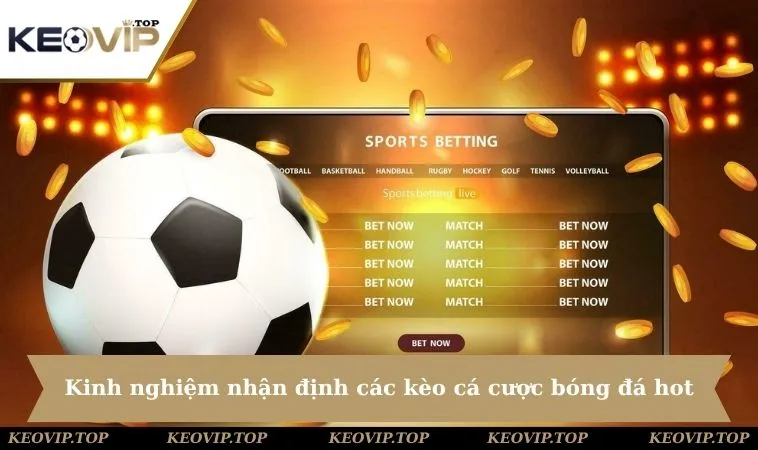Kinh nghiệm nhận định các kèo cá cược bóng đá hot