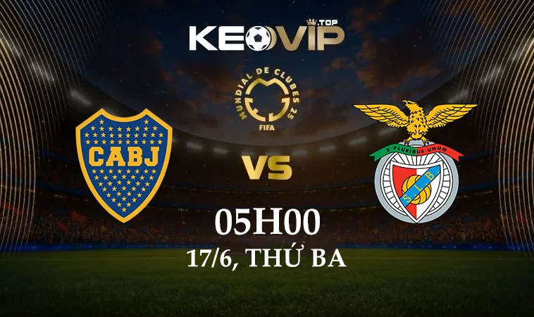 Soi kèo Boca Juniors vs Benfica, 05h00 ngày 17/6