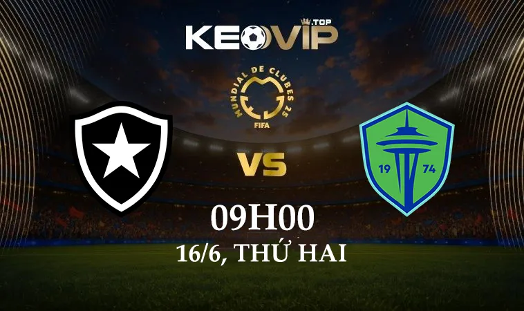 Soi kèo Botafogo vs Seattle, 09h00 ngày 16/6