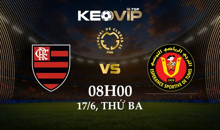 Soi kèo Flamengo vs ES Tunis, 08h00 ngày 17/6