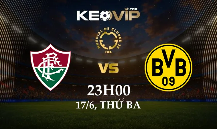 Soi kèo Fluminense vs Dortmund, 23h00 ngày 17/6